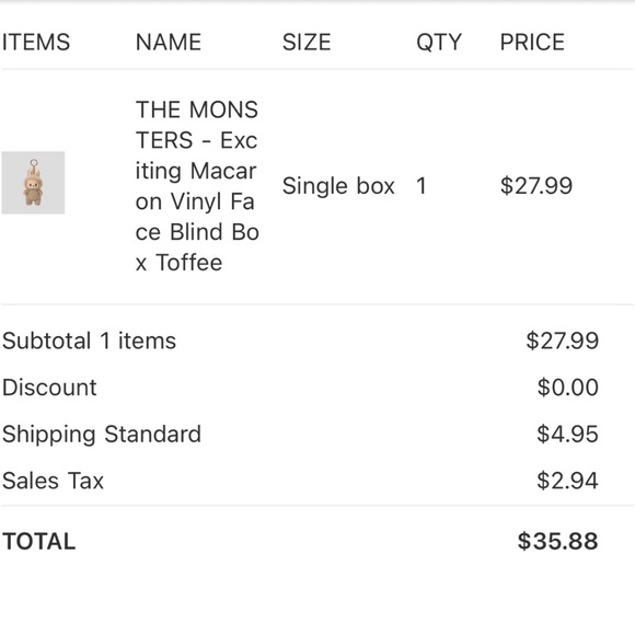 Toffee Labubu - Picture 4 of 5